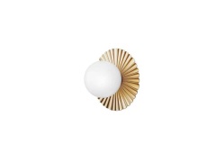 Nuura Aps - Liila Muuse plafondlamp, IP44, goud/opaal, Ø 20 cm Nuura