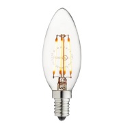 DESIGN BY US - Lichtbron LED 3,5W (245lm) 2200K Dim. Kaars E14