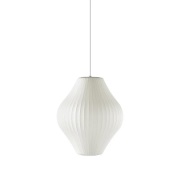 HAY - Nelson Pear Bubble Hanglamp M Off-White Herman Miller