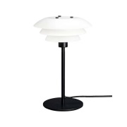 Dyberg Larsen - DL20 Taffellamp Opal/Black DybergLarsen