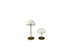 Dyberg Larsen - Along Portable Taffellamp 2 pcs. Mini Beige/Brass Dybe...