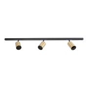 ANTIDARK - Designline Tube Kit PRO 3 Plafondlamp 1,9m Messing/Zwart