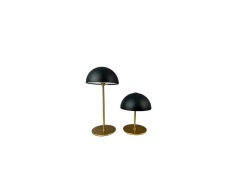Dyberg Larsen - Along Portable Taffellamp 2 pcs. Mini Black/Brass Dybe...