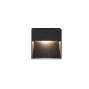 ANTIDARK - Arca Step Buiten Wandlamp Zwart