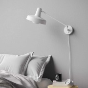 GRUPA - Arigato Wandlamp Short m/Kabel Wit