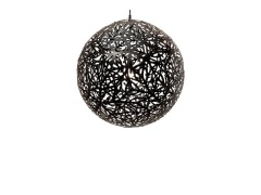 david trubridge - Sola Hanglamp Ø100 Zwart 2 Kanten