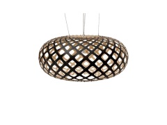 david trubridge - Kina Hanglamp Ø140 Zwart 1 Kant