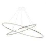Nemo - Ellisse Double Hanglamp Aluminium  Lighting