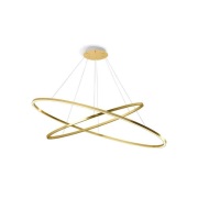 Nemo - Ellisse Double Hanglamp Painted Gold  Lighting
