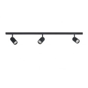 ANTIDARK - Designline Tube Kit 3 Plafondlamp 2m Zwart