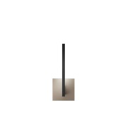 LIGHT-POINT - Inlay W1 Lineaire wandlamp, zwart/goud, CCT