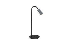 ANTIDARK - Decor T1 LED Tafellamp Dim. Zwart/Mat Alu