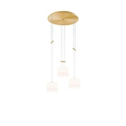 BANKAMP - Grazia Cluster Trio Hanglamp Brass