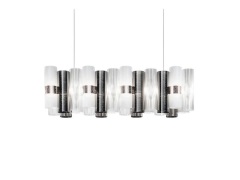 Slamp - La Lollo Linear 100 Hanglamp Pewter