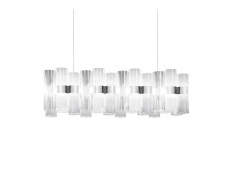Slamp - La Lollo Linear 100 Hanglamp White