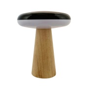 Dyberg Larsen - 2 Ways Portable Taffellamp Dim. Zwart/Hout DybergLarse...