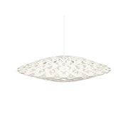 david trubridge - Flax Hanglamp Ø110 2 Zijkanten Wit