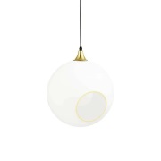 DESIGN BY US - Ballroom Hanglamp XL Snow White m/Gold Zuilen