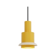 - Chaumont Hanglamp Ø19xH28 Yellow/White - DCW