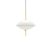 FRITZ HANSEN - Clam Hanglamp Ø440 Opal/Brass