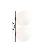 FLOS - IC C/W1 Double Plafondlamp/Wandlamp Chroom