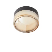 LOOM DESIGN - Otto Convex Wandlamp/Plafondlamp IP65 Amber