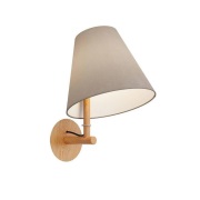 Lucande - JindaWandlamp Grey/Oak