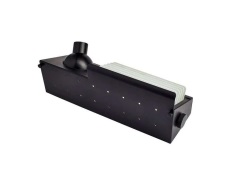 DCW - Biny Bedside Rechter met Schakelaar Zwart/Wit