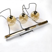 Lindby - Sofian Hanglamp Amber/Brass