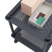 Muuto - Flow Trolley 2-Layer Blue-Grey