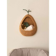 ferm LIVING - Pear Braided Wall Pocket Natural