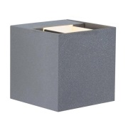 Paulmann - Cybo buitenwandlamp 8x8 cm grijs 2.700 K