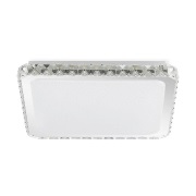 Lindby - Lorand LED plafondlamp Wit/Chroom