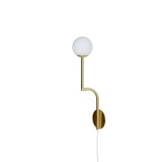 Pholc - Mobil 46 wandlamp Brass/Opal