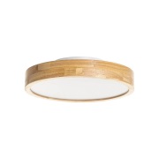 Lindby - Milada plafondlamp Wood/White