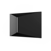 LOOM DESIGN - X wandlamp IP65 Zwart