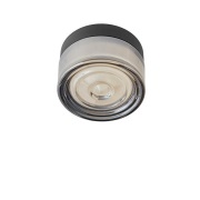 LOOM DESIGN - Otto Wave wandlamp/plafondlamp IP65 Smoked