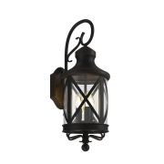 Lucande - Marcellino Buiten Wandlamp IP23 Rust