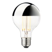 DESIGN BY US - Lichtbron LED 3,5W Globe Ø80 Crown Silver E27