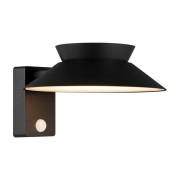 Nordlux - Justina Solar Buiten Wandlamp Black