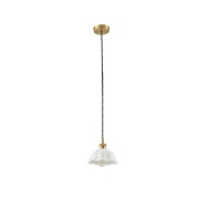 Lindby - Annegret Hanglamp Wit/Geel Koper