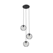 Lindby - Danika Round Hanglamp Ø50 Zwart