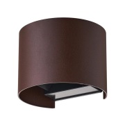 Lindby - Dara Round LED Smart Buiten Wandlamp Roest
