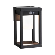 Paulmann - Marisol Solar Cell Lamp met Sensor Zwart