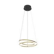 Lindby - Davian LED Hanglamp Dim. Brass