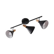 Lindby - Arina 3 Plafondlamp Black