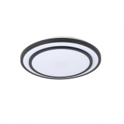 Lindby - Essina LED Plafondlamp Dim. CCT Black/White