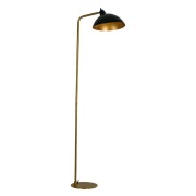 Dyberg Larsen - Futura Vloerlamp Black/Brass