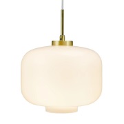 Dyberg Larsen - Arp Hanglamp Ø30 Opal/Brass