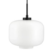 Dyberg Larsen - Arp Hanglamp Ø30 Opal/Black DybergLarsen